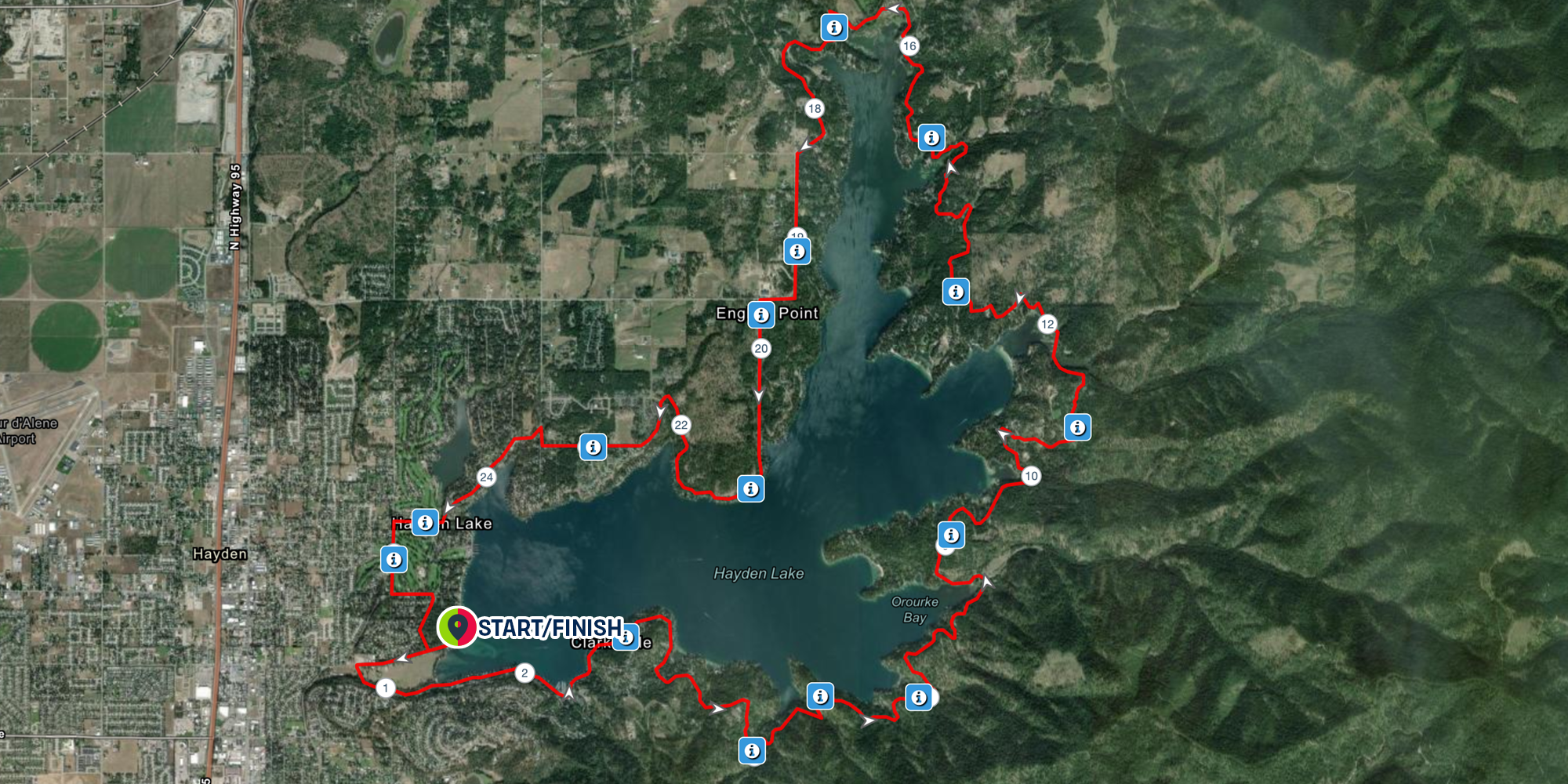 Hayden Lake Marathon photo 1