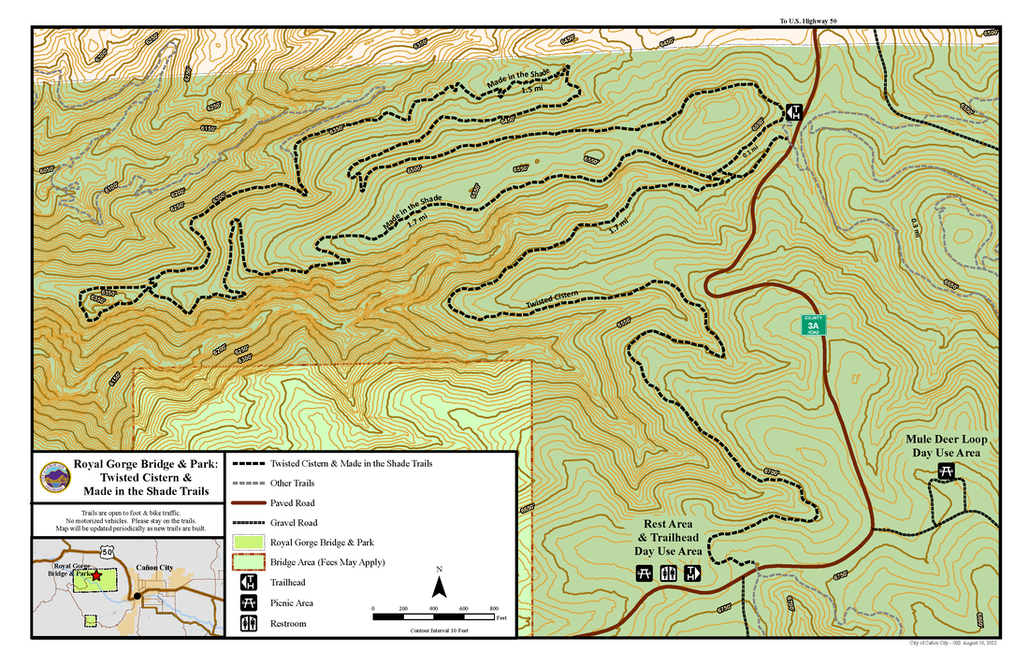 Rim to Rim Royal Gorge Races: 5K Road Run, Trail 8 Mile, Trail Half Marathon photo 10