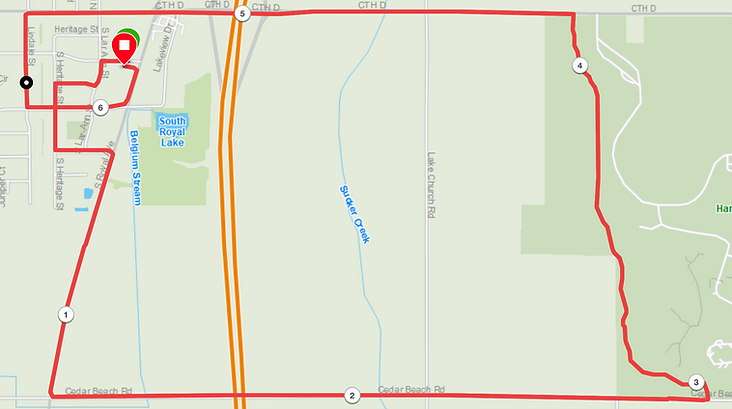 Moonlight Meltdown 5k, Sunset Safari 10k Hybrid/Crossover Trail Run, Lakeview 1/2 Marathon photo 4