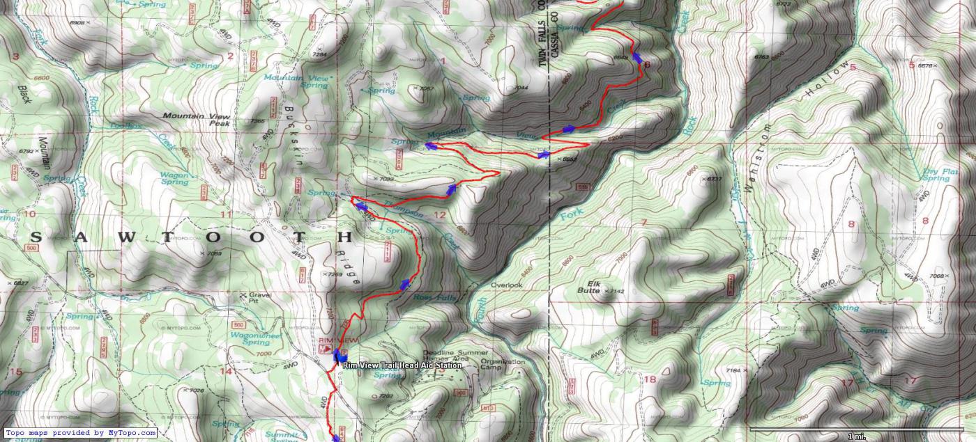 Outlaw Trail Ultra Half Marathon photo 5