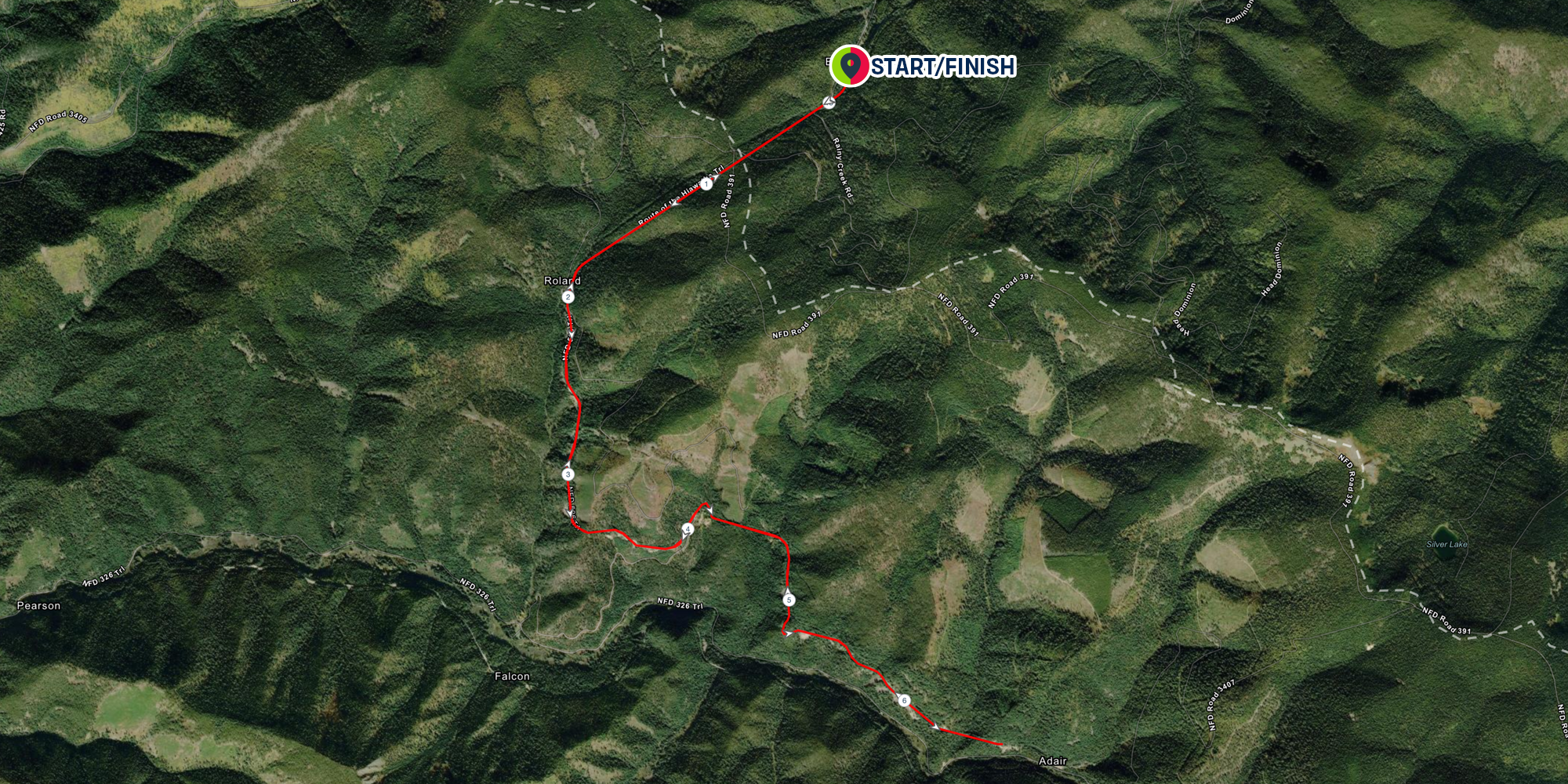 Hiawatha Fall Trail Run photo 5