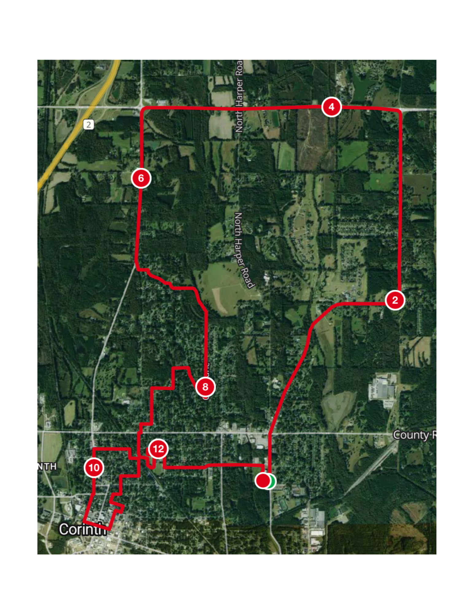 Chick Fil A Corinth Half Marathon photo 2