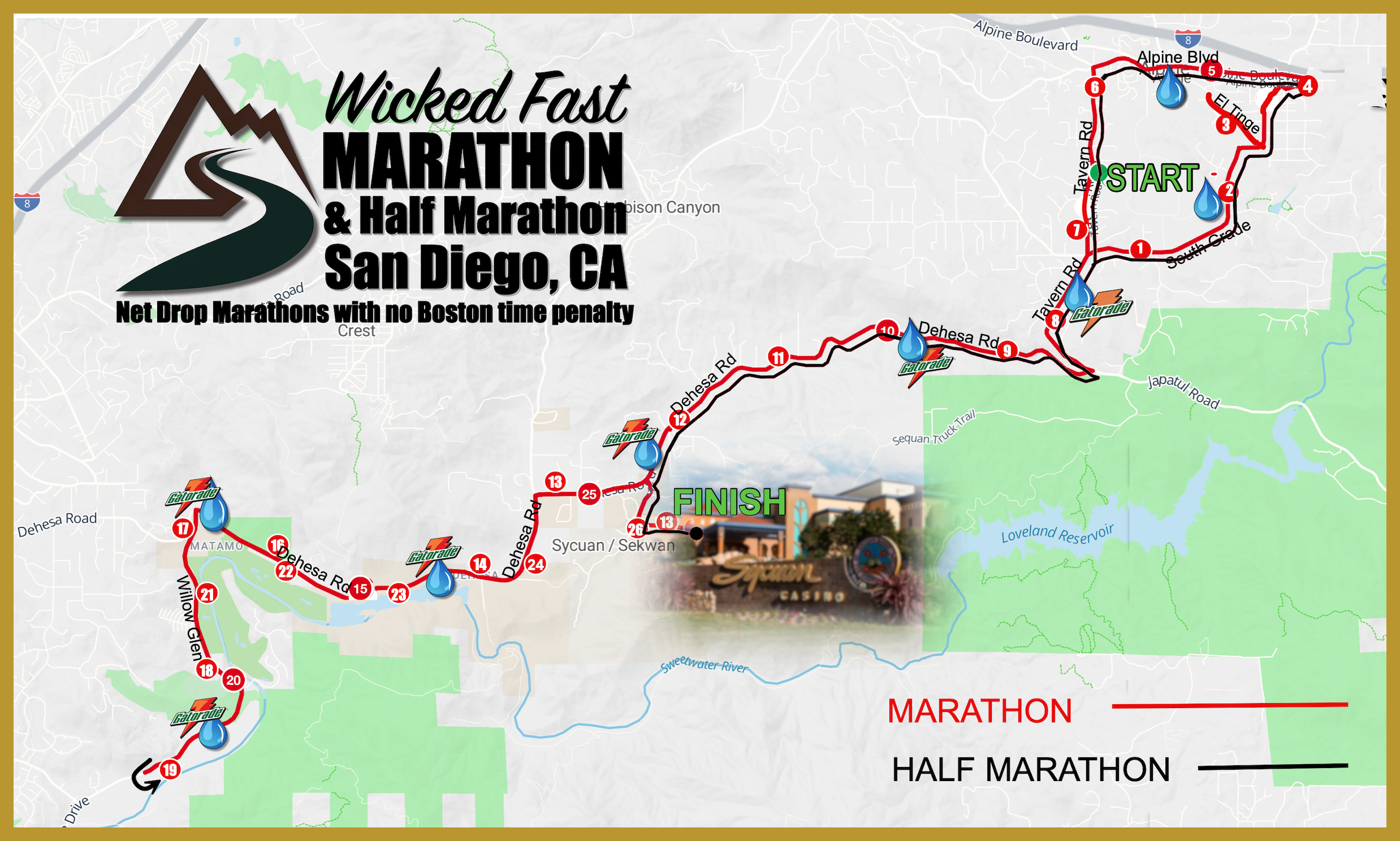 WICKED FAST MARATHON & HALF MARATHON SAN DIEGO photo 6