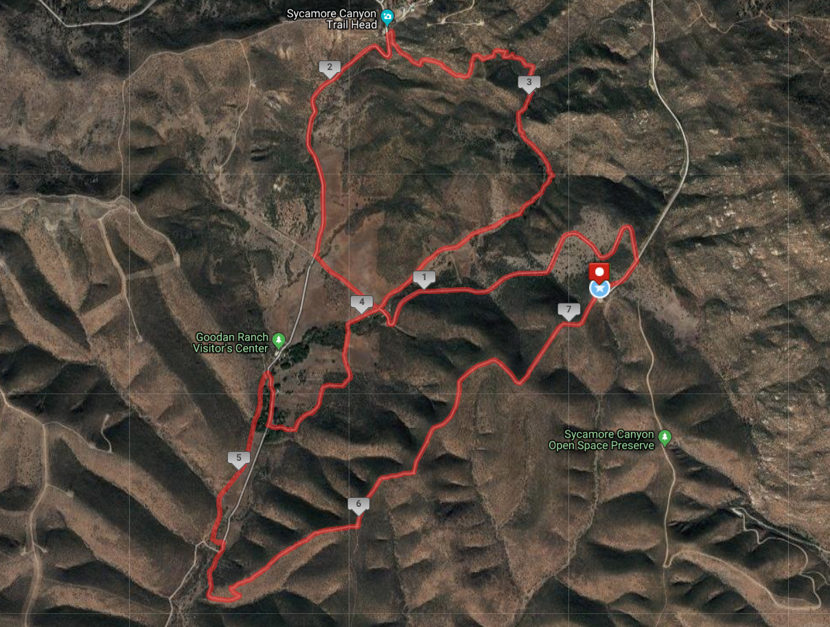 Sycamore Canyon Trail Race photo 7