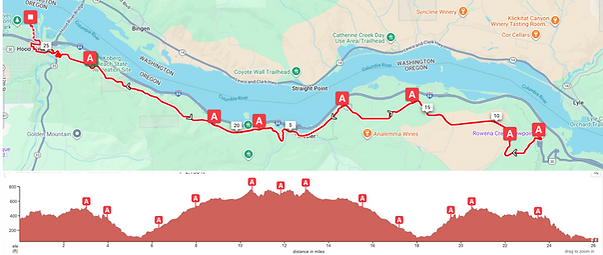 Columbia Gorge Marathon and Half photo 2