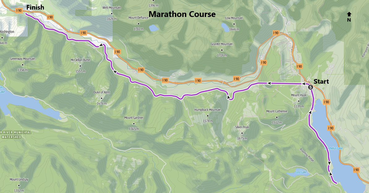 Cascade Express Marathon & Half Marathon photo 11
