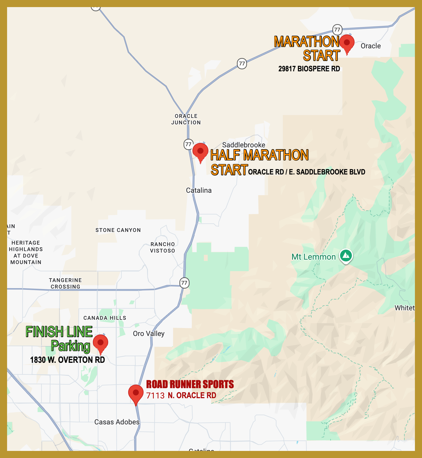 WICKED FAST MARATHON & HALF MARATHON TUCSON, ARIZONA photo 9