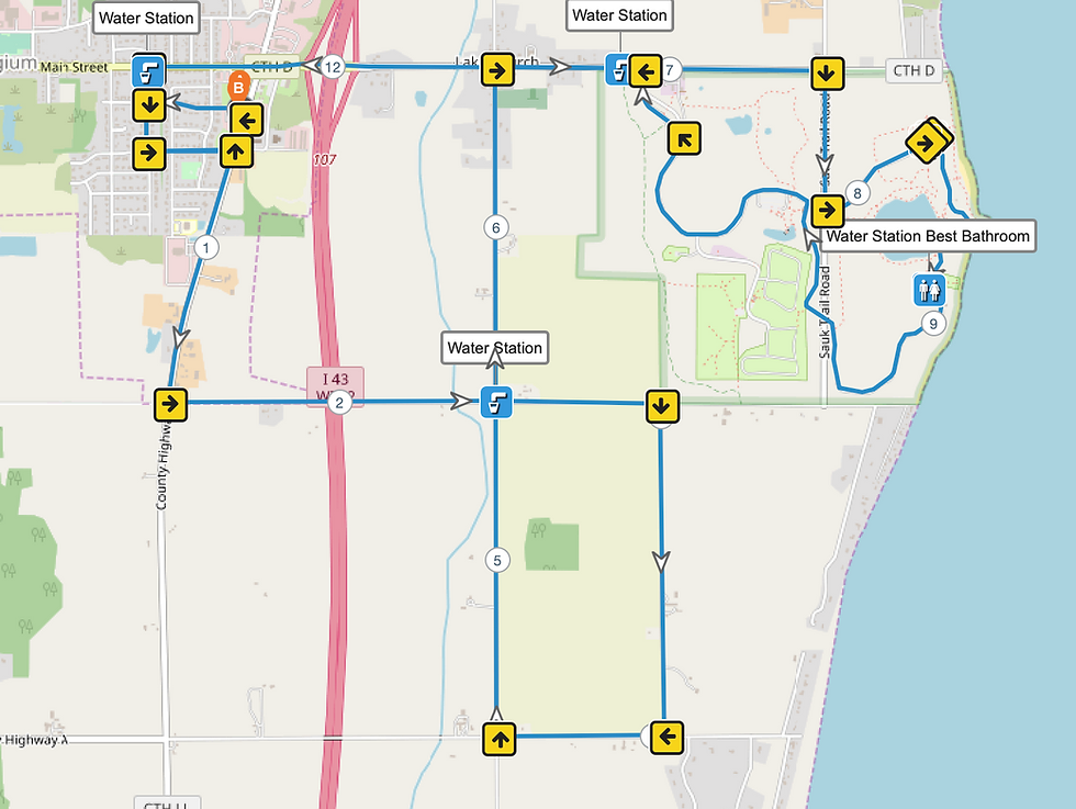 Moonlight Meltdown 5k, Sunset Safari 10k Hybrid/Crossover Trail Run, Lakeview 1/2 Marathon photo 2