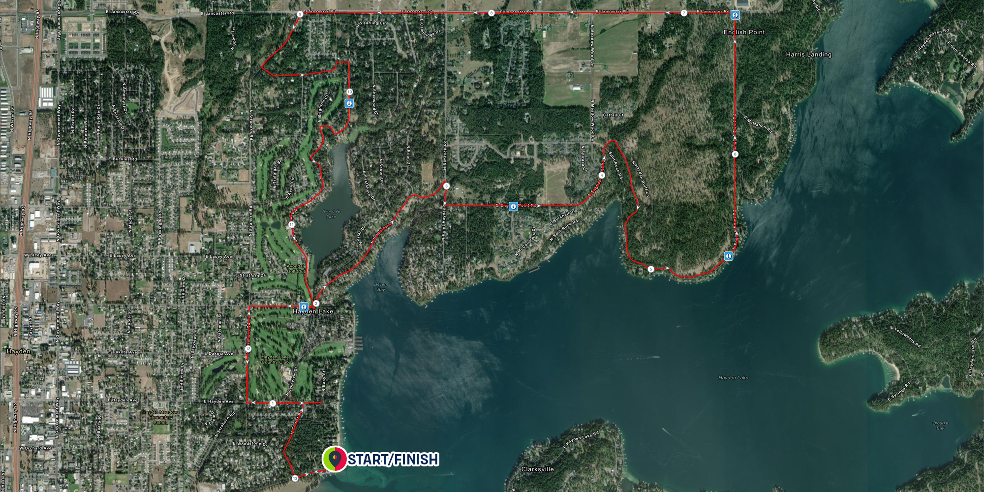 Hayden Lake Marathon photo 2