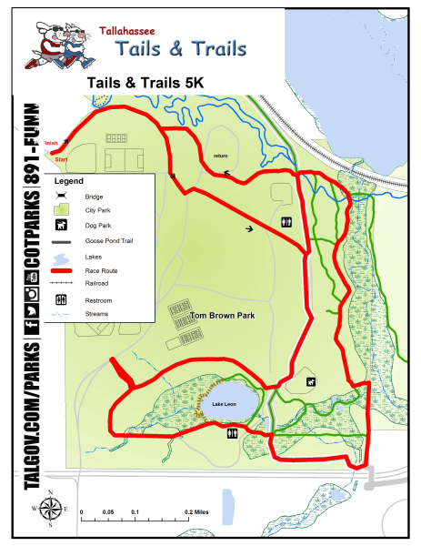 24th Annual Tails & Trails 5K, 10K, Half Marathon, 1 Mile photo 2