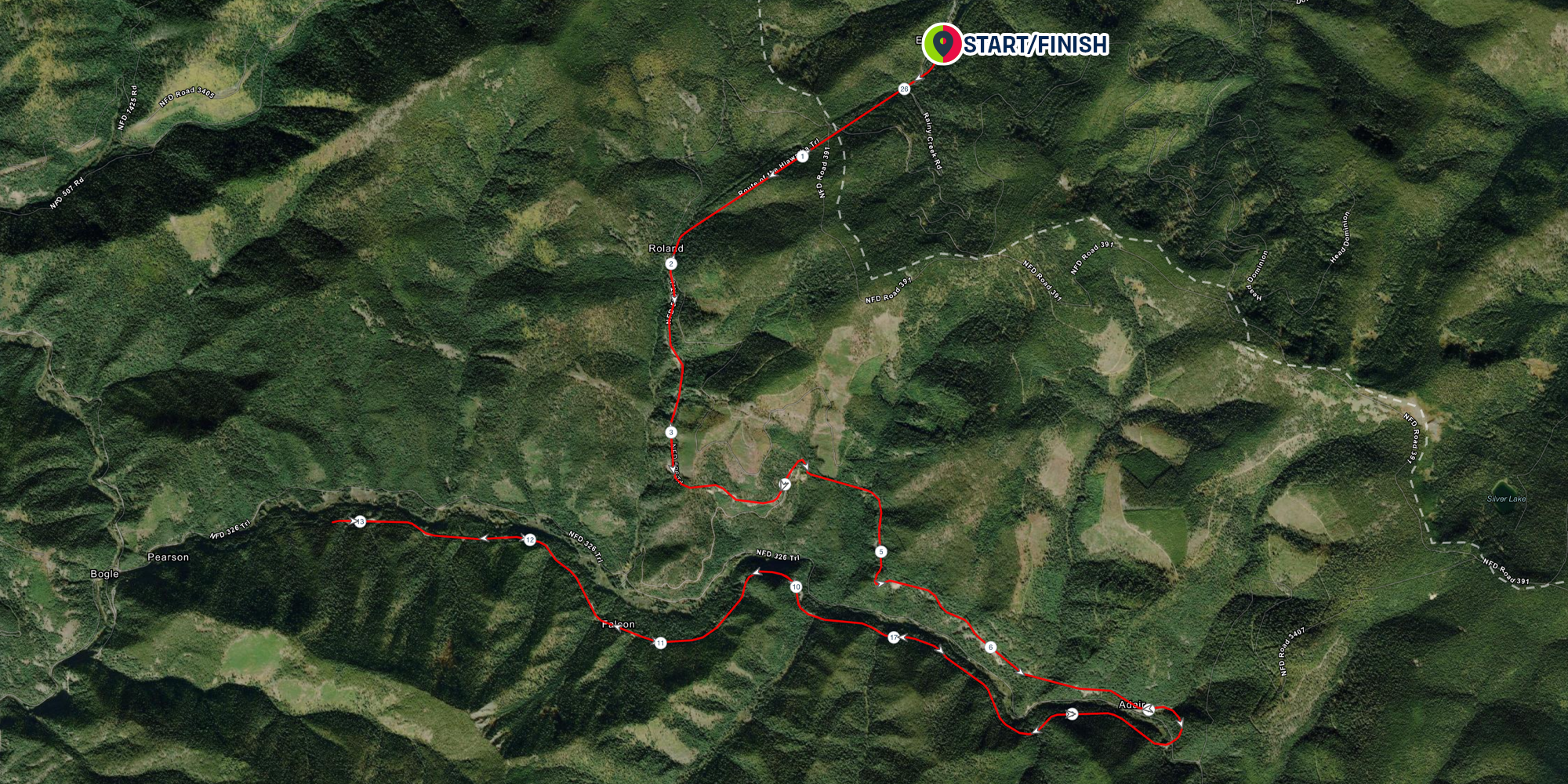 Hiawatha Fall Trail Run photo 4