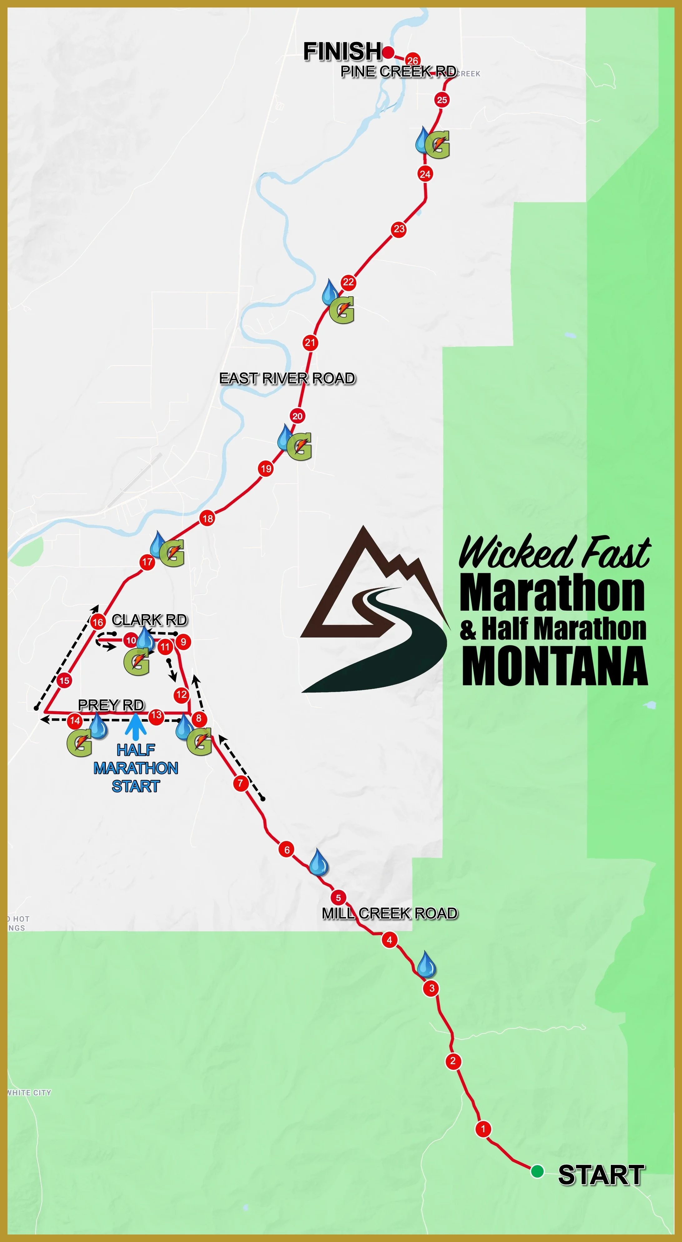 WICKED FAST MARATHON & HALF MARATHON MONTANA photo 5