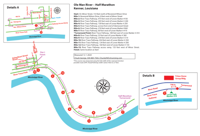 Kenner's Ole Man River Half Marathon photo 2