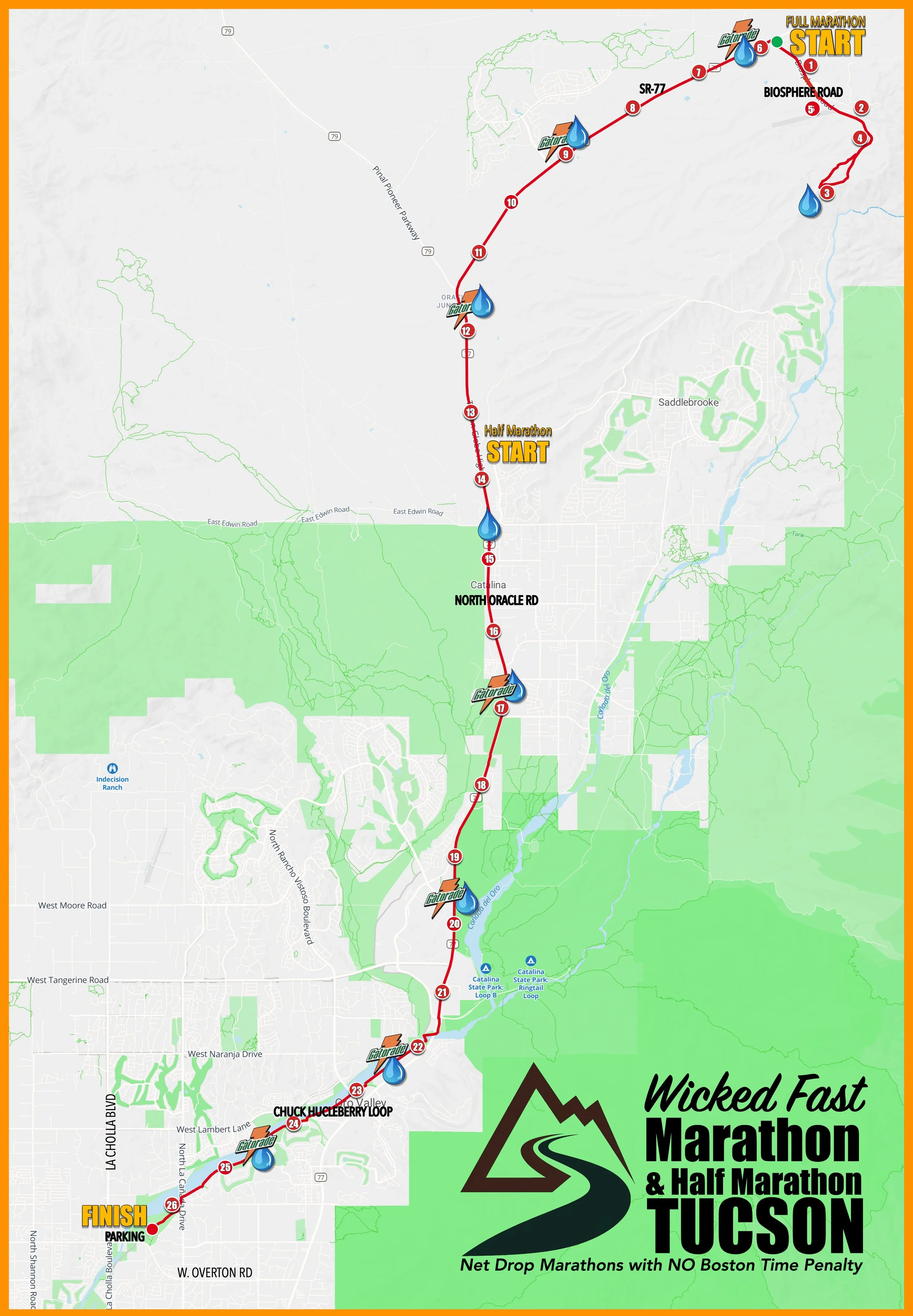 WICKED FAST MARATHON & HALF MARATHON TUCSON, ARIZONA photo 8