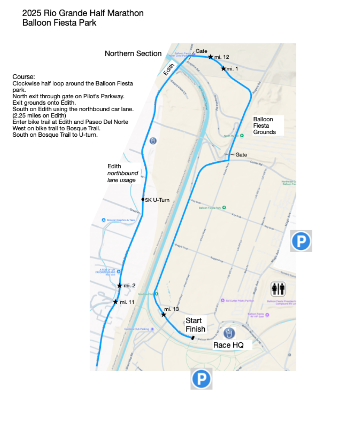Parnall Law Rio Grande Half Marathon and One Medal 5k Run/Walk photo 4