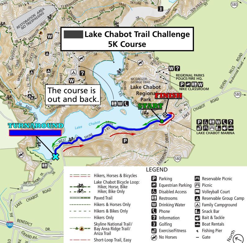2026 Lake Chabot Trail Challenge (Half Marathon & 5K) photo 3