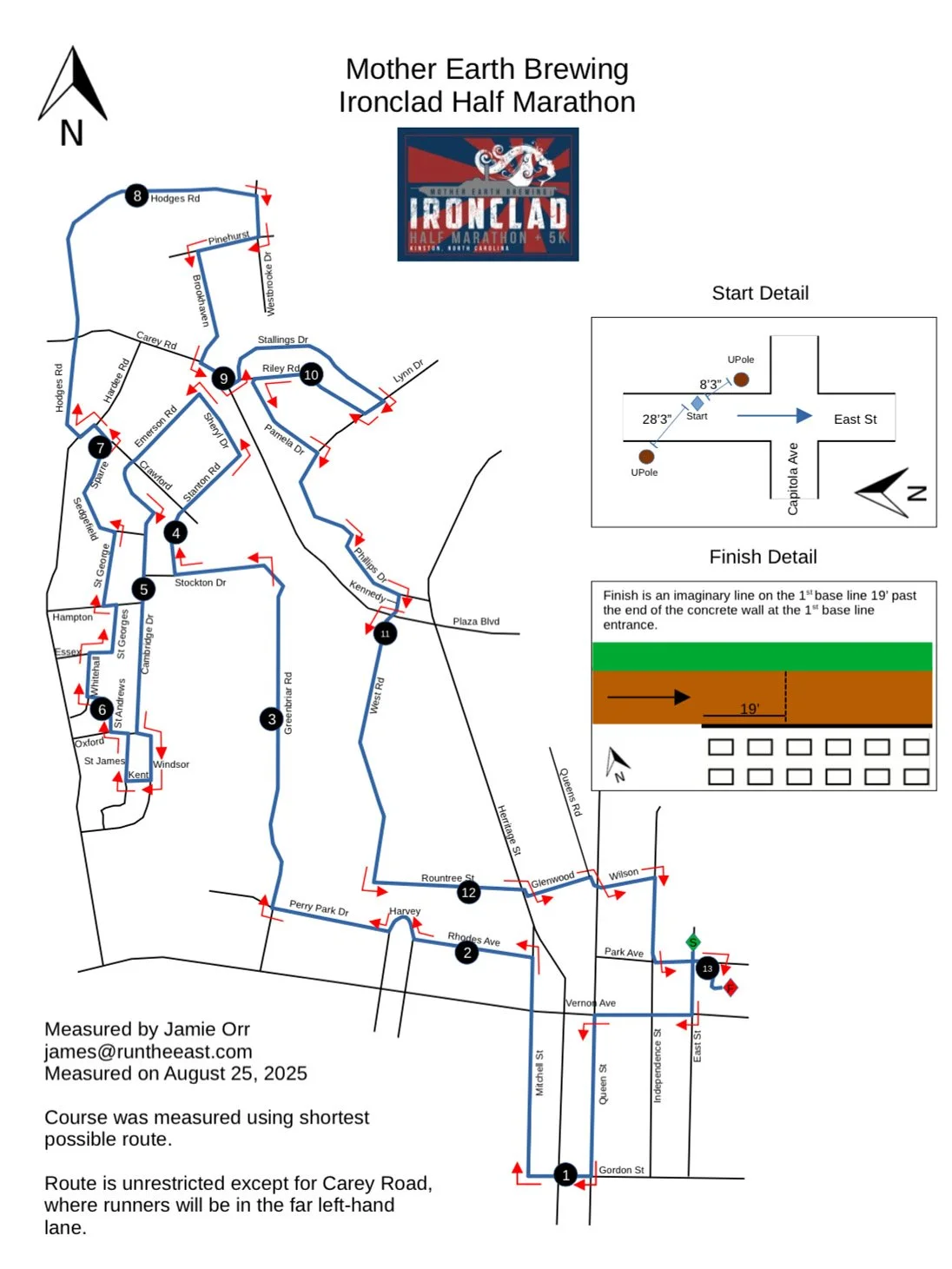 Mother Earth Brewing Ironclad Half-Marathon & 5k photo 2