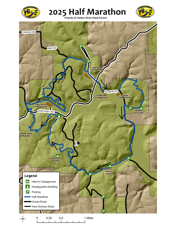 Friends of Yellow River State Forest Trail Run photo 1