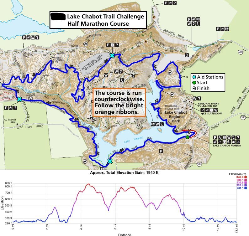 2026 Lake Chabot Trail Challenge (Half Marathon & 5K) photo 2