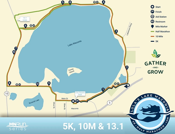 Lola's Lake Waconia Half Marathon photo 6